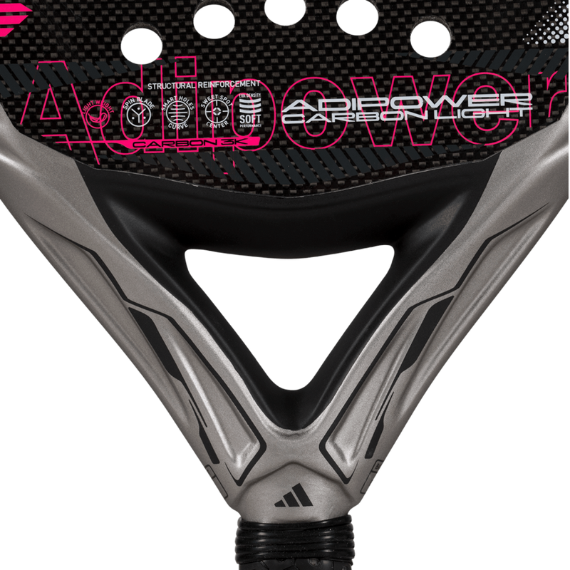 Load image into Gallery viewer, Adidas Adipower Carbon Light Padel Racket
