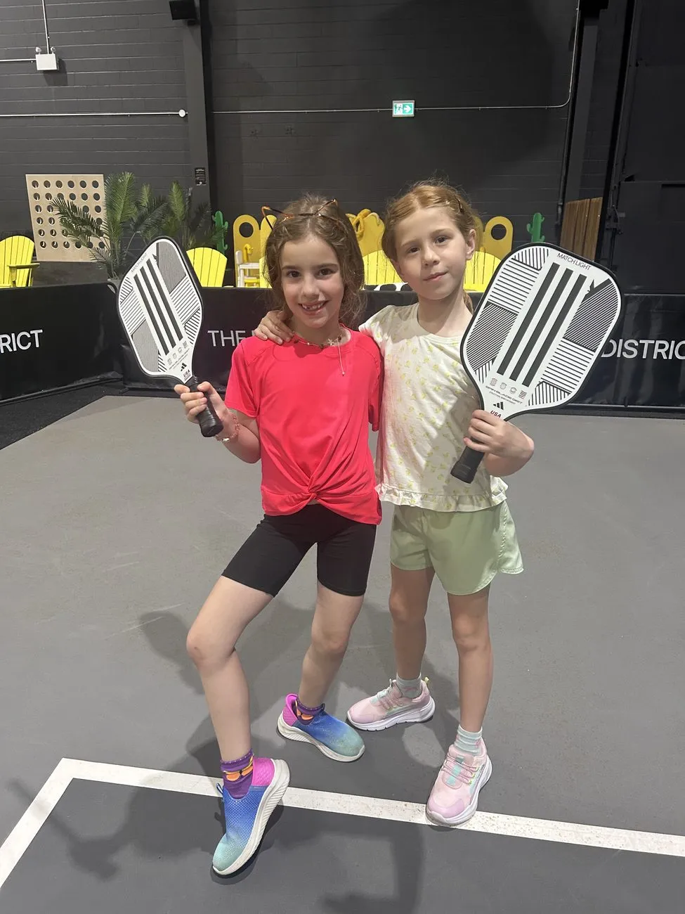 Junior camp players together